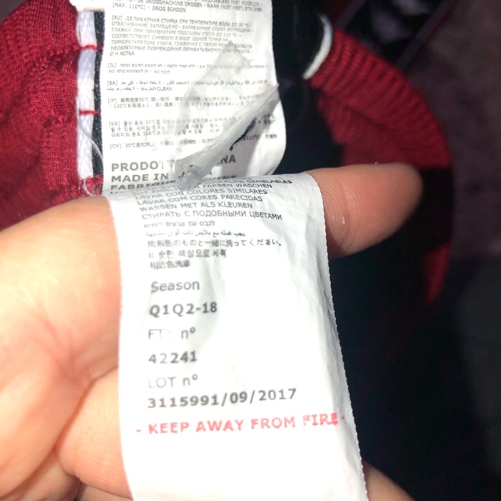 Red Kappa Track Pants - Picture 11 of 14